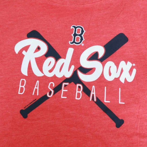 RED SOX BASEBALL WOMENS T-SHIRT - Picture 2 of 3